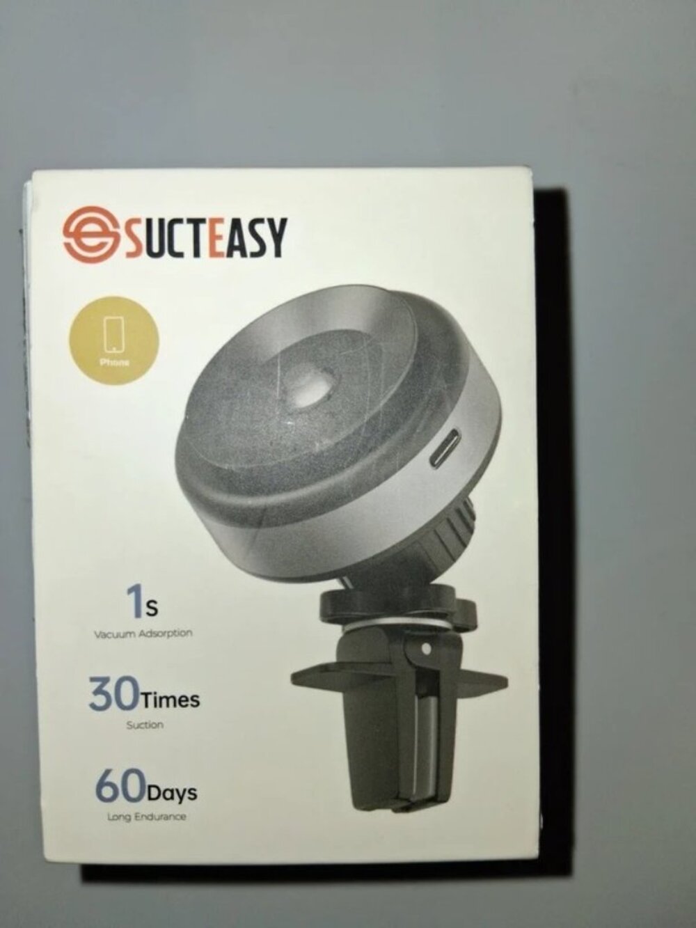 SUCTEASY 1S Vacuum Adsorption Phone Holder